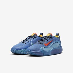 Nike IsoFly Big Kids' Size 7Youth Basketball Shoes Mystic Navy/Cosmic Clay